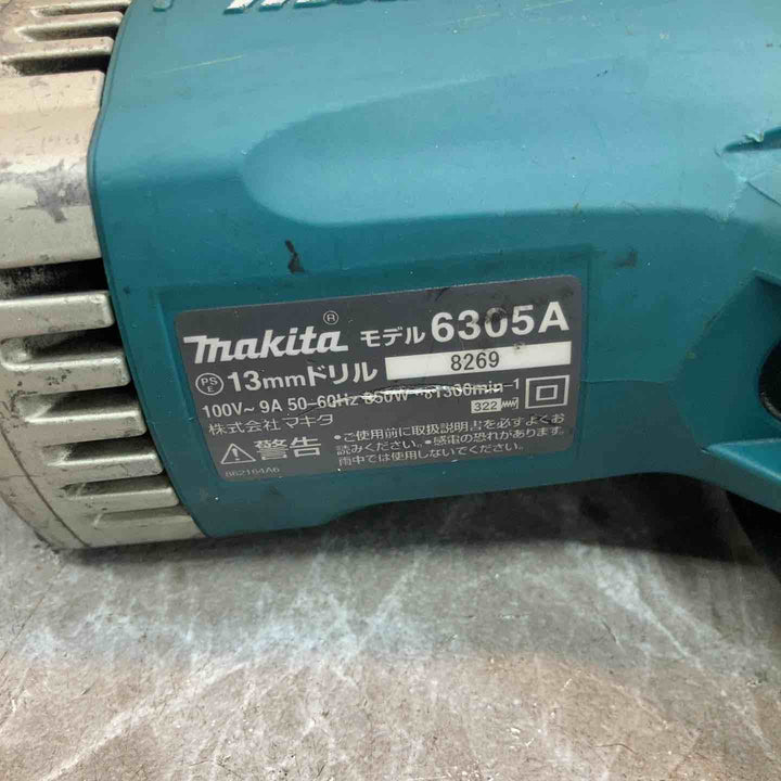 ☆マキタ(makita) 電気ドリル 6305A ブレーキ付【八潮店】