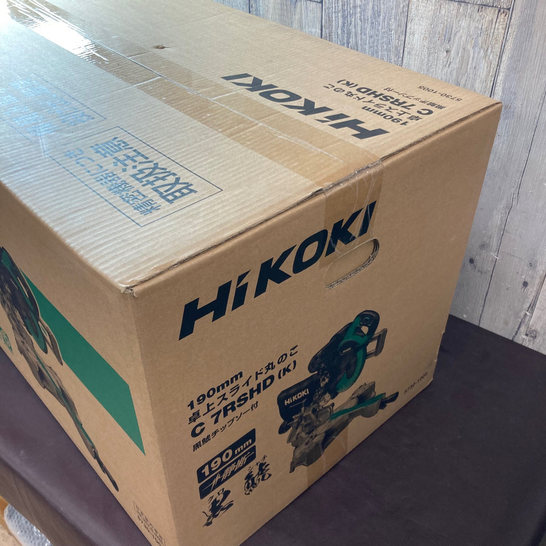【未使用(店頭展示品)】★ハイコーキ(HIKOKI ※旧:日立工機) 卓上スライド丸のこ C7RSHD(K)【東大和店】