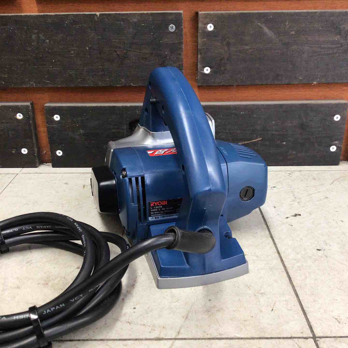 現状品】 リョービ/RYOBI 電気カンナ L-120TB 【鴻巣店