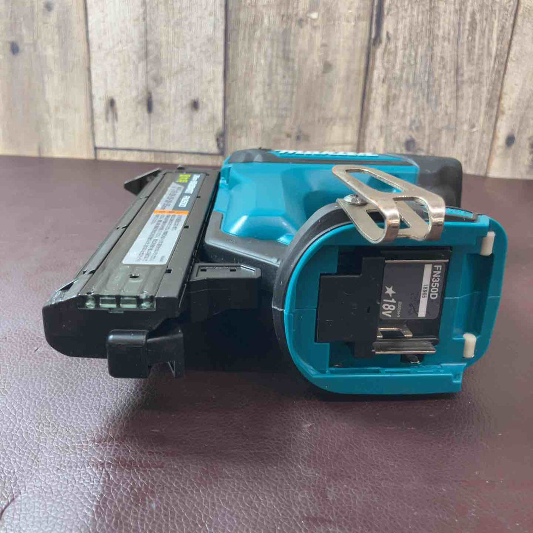 【中古品】 マキタ(makita) 18V コードレス35mm面木釘打ち機 FN350DZ バッテリー1個付属 充電式 【東大和店】