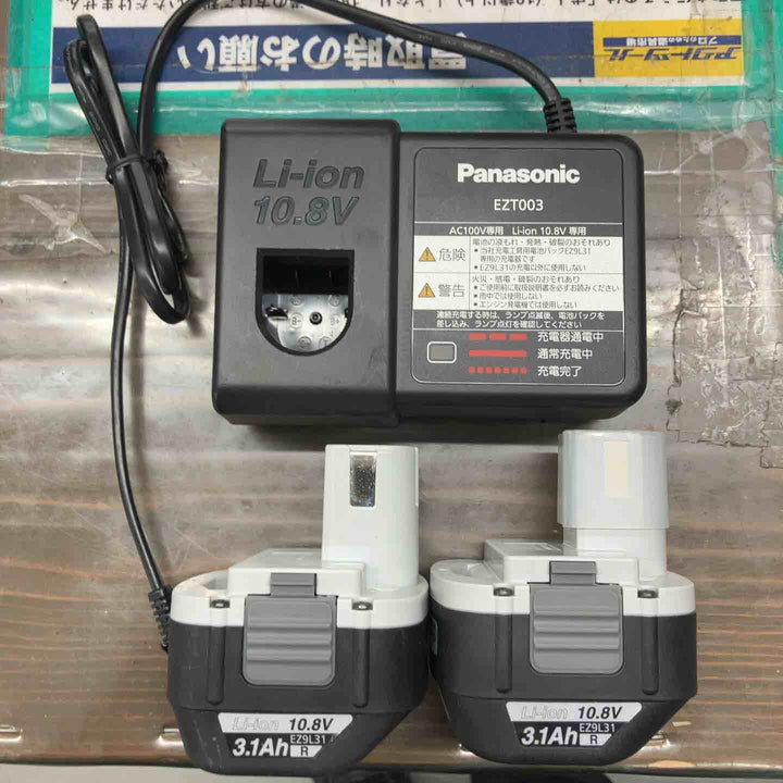 パナソニック(Panasonic) 10.8V電池パック EZ9L31二個、EZT003【戸田店】