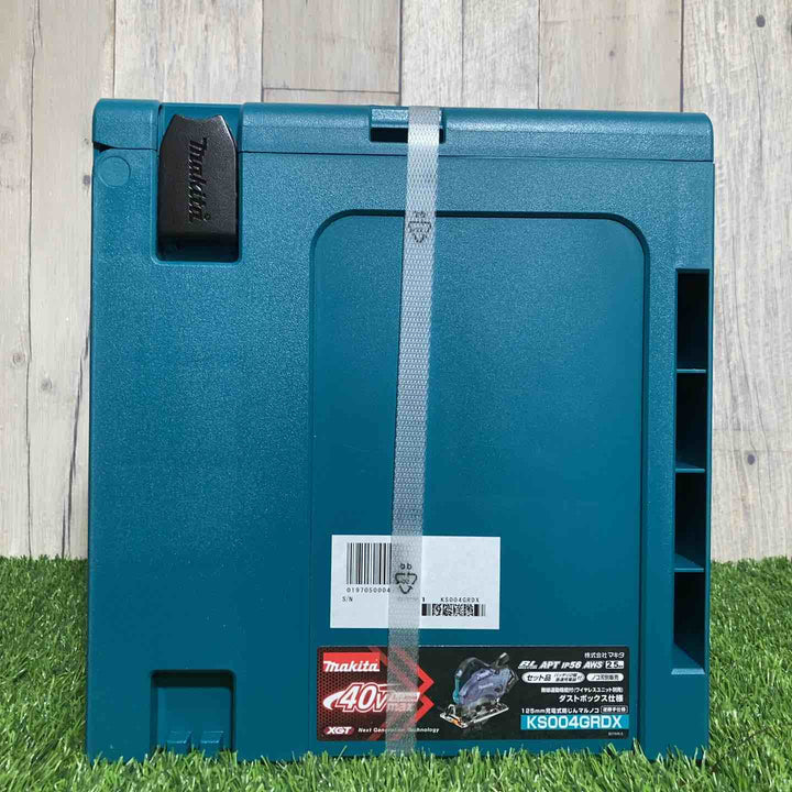 ★マキタ(makita) 40Vmax 125mm コードレス防じん丸ノコ KS004GRDX 逆勝手・ダストボックス仕様 刃別売【戸田店】