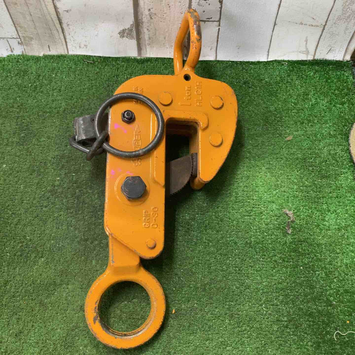 スーパーツール　横吊クランプ 基本使用荷重1.0t　クランプ HLC1H　2個セット【町田店】