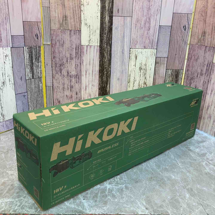 【未使用品】ハイコーキ HIKOKI 18V コードレスCチャンネルカッタ CE18DYCA(NN)(本体のみ)【八潮店】
