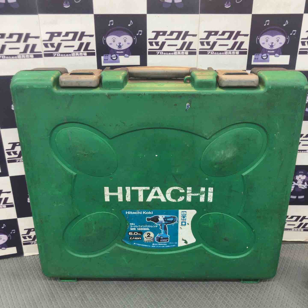 【中古品】ハイコーキ(HIKOKI ※旧:日立工機) コードレスインパクトレンチ WR18DSHL(2LYPK)【所沢店】