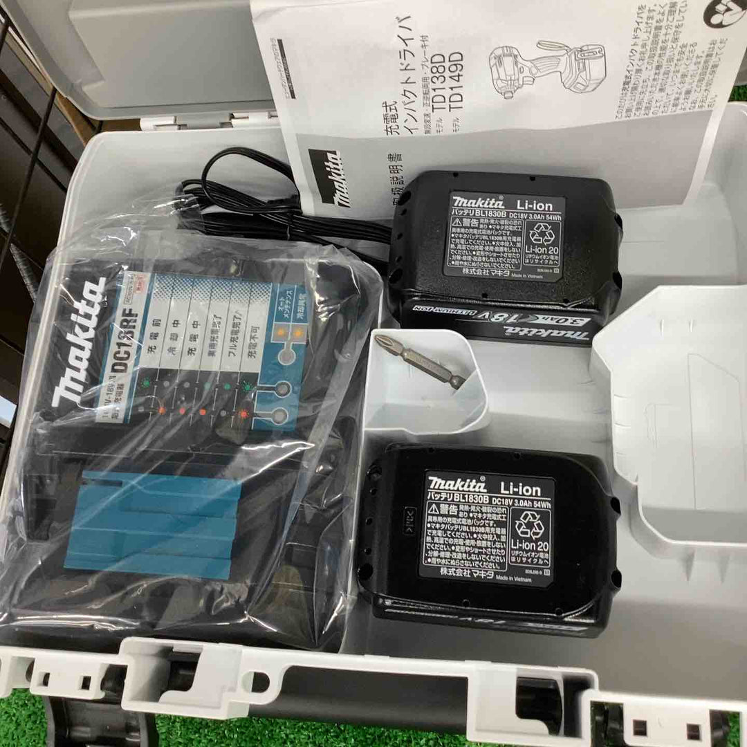 ★マキタ(makita) コードレスインパクトドライバー TD149DRFX【越谷店】