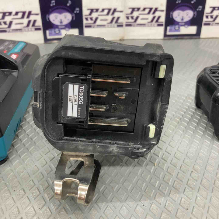 【中古】マキタ(makita) 40Vmaxコードレスインパクトドライバー TD005GRDXB【所沢店】
