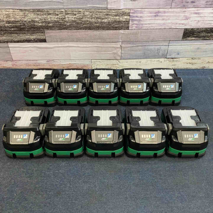 【未使用品】10個セット HIKOKI 36V 2.5Ah リチウムイオンバッテリー Bluetooth内蔵  BSL36A18BX【八潮店】