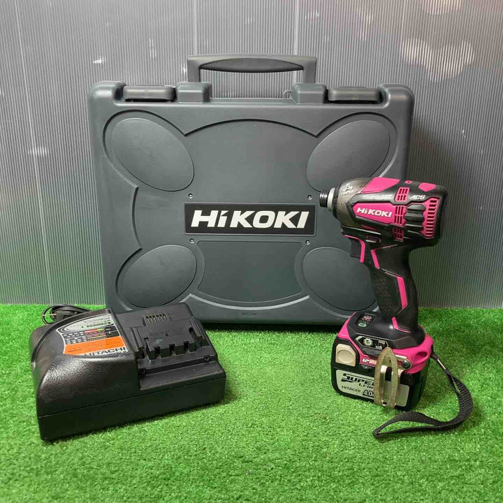 ★ハイコーキ(HIKOKI ※旧:日立工機) コードレスインパクトドライバー WH14DDL2(2LYPK)(R)【岩槻店】