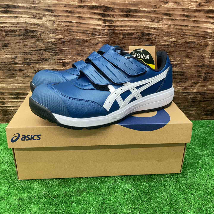 ◇[アシックス]安全靴 作業靴 ウィンジョブ MAKOBLUE/WHITE CP311　1273A110-400　28.0cm【川越店】