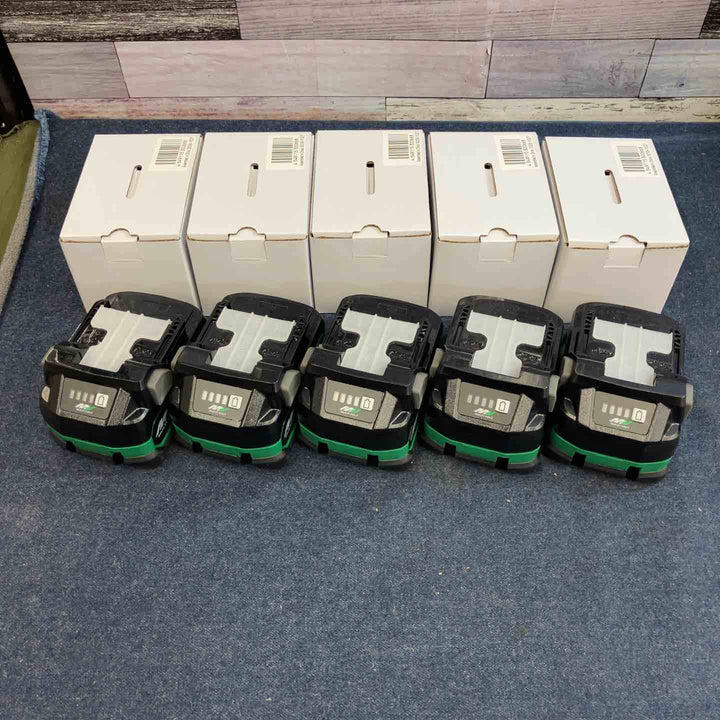 ハイコーキ(HIKOKI ※旧:日立工機) リチウムイオンバッテリー 36V/2.5Ah BSL36A18X 5個【八潮店】