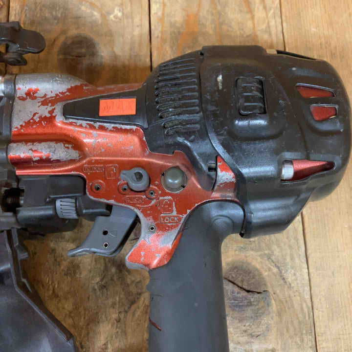 【動作良好】★マックス(MAX) 高圧エア釘打ち機 HN-90N4(D)-R【所沢店】