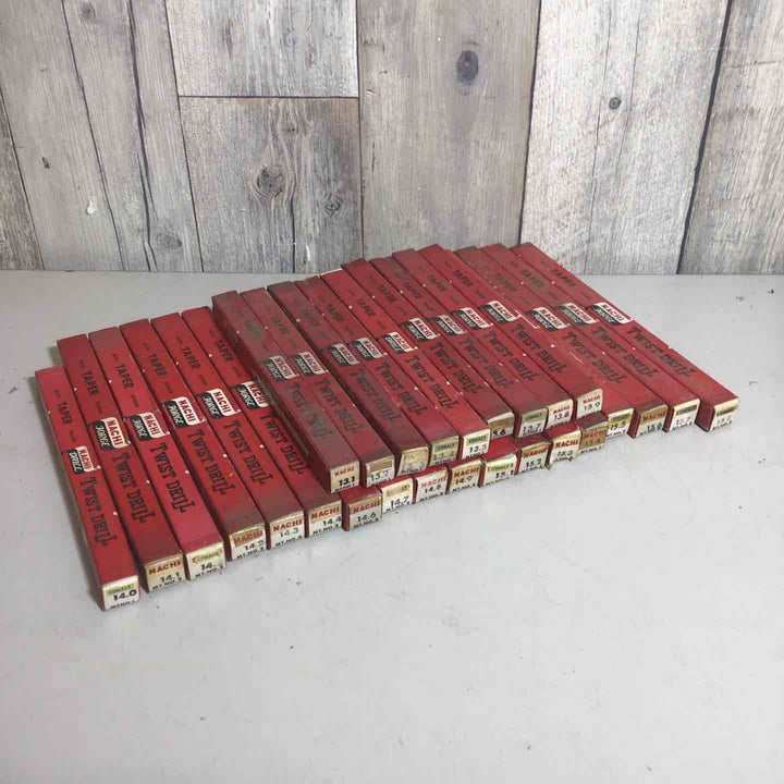 【未使用品】 Nachi 不二越 ナチ テーパーシャンクドリル 27本 13.1～15.8 ※箱ダメージ有 【戸田店】