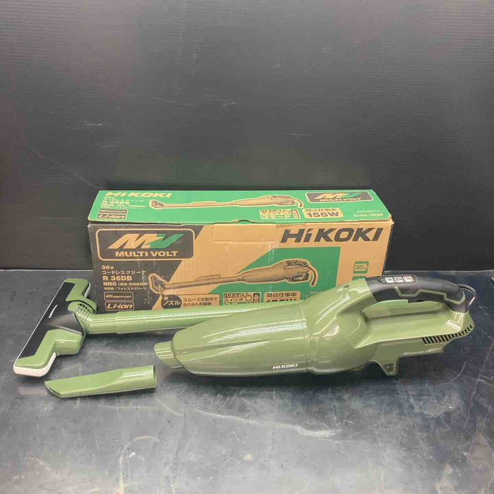 ★ハイコーキ(HIKOKI ※旧:日立工機) コードレスクリーナー R36DB(NNG)【川越店】