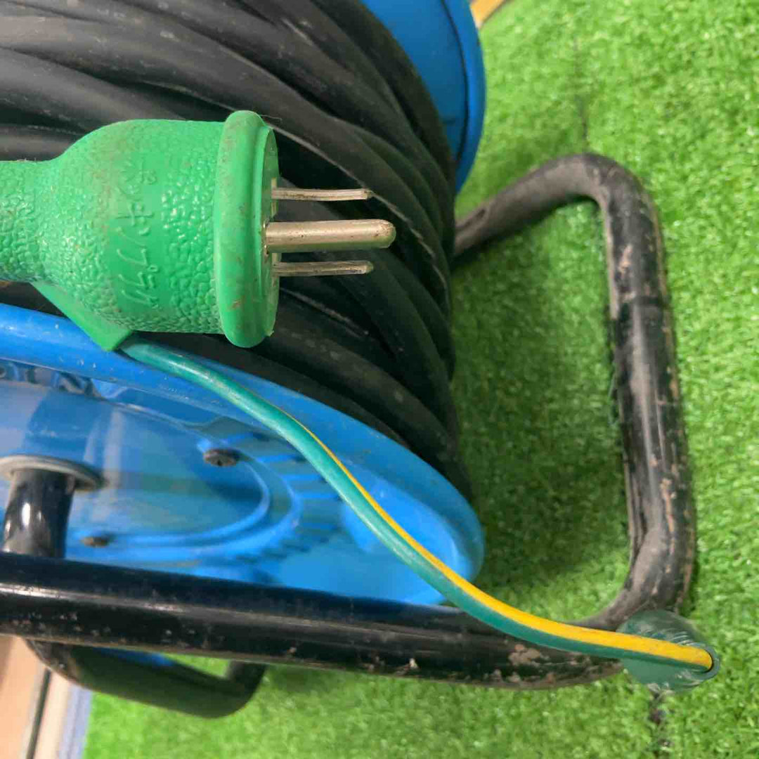 ◇日動 電工ドラム 防雨ELB付 NPW-EB33 30ｍ コードリール【草加店】