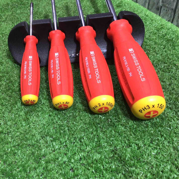 PBスイスツール(PB SWISS TOOLS) プラスドライバー4本セット 8242 【川口店】