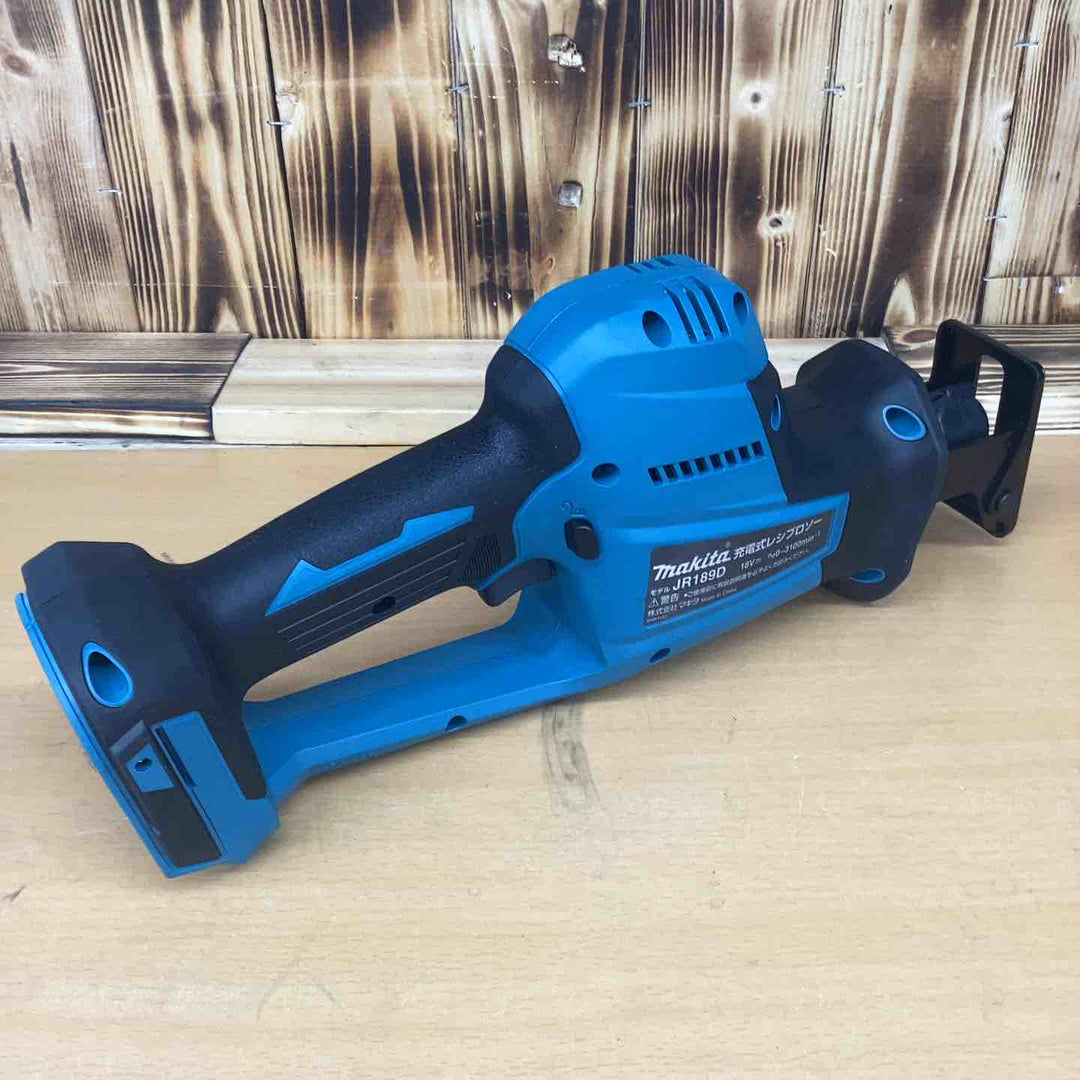 マキタ(makita) コードレスレシプロソー JR189DZ 軽量 コンパクト ハイパワー ブラシレス 金属管 木材 高速切断 解体作業 配管切断 枝 釘 DIY【越谷店】