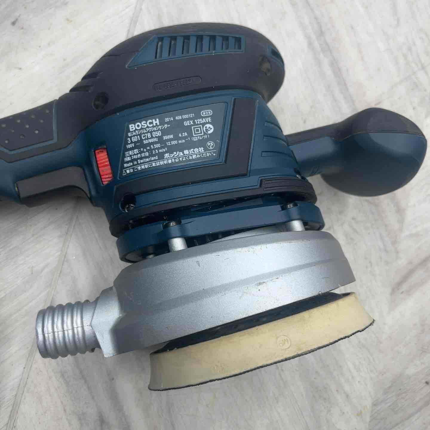 ◇BOSCH(ボッシュ) 吸じんランダムアクションサンダー GEX125AVE【越谷