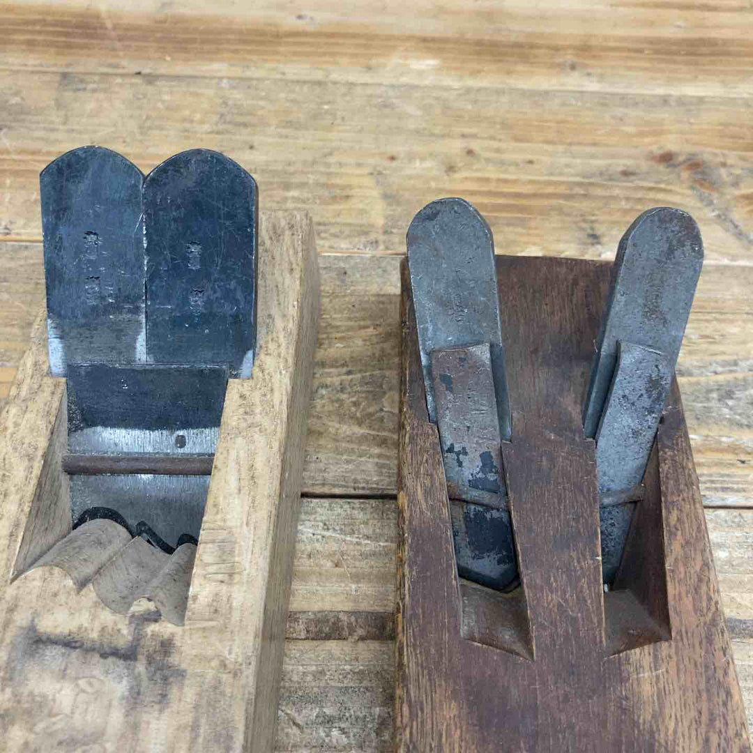 【中古品】 若？・悦英 鉋2点セット 鉋 かんな カンナ 和工具 大工道具 鑿 のみ 鋸 のこ 【東大和店】