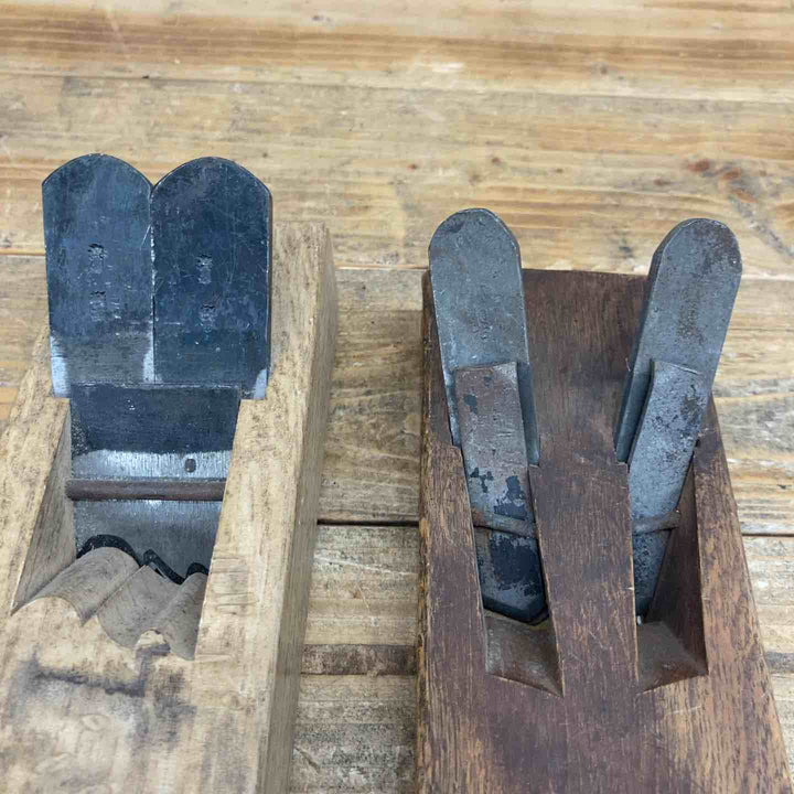 【中古品】 若？・悦英 鉋2点セット 鉋 かんな カンナ 和工具 大工道具 鑿 のみ 鋸 のこ 【東大和店】