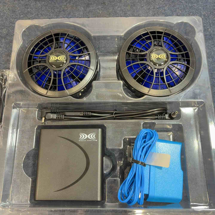 ◇空調服 パワーファンスタータキット SKSP01(ファン、バッテリー、ケーブル)【八潮店】