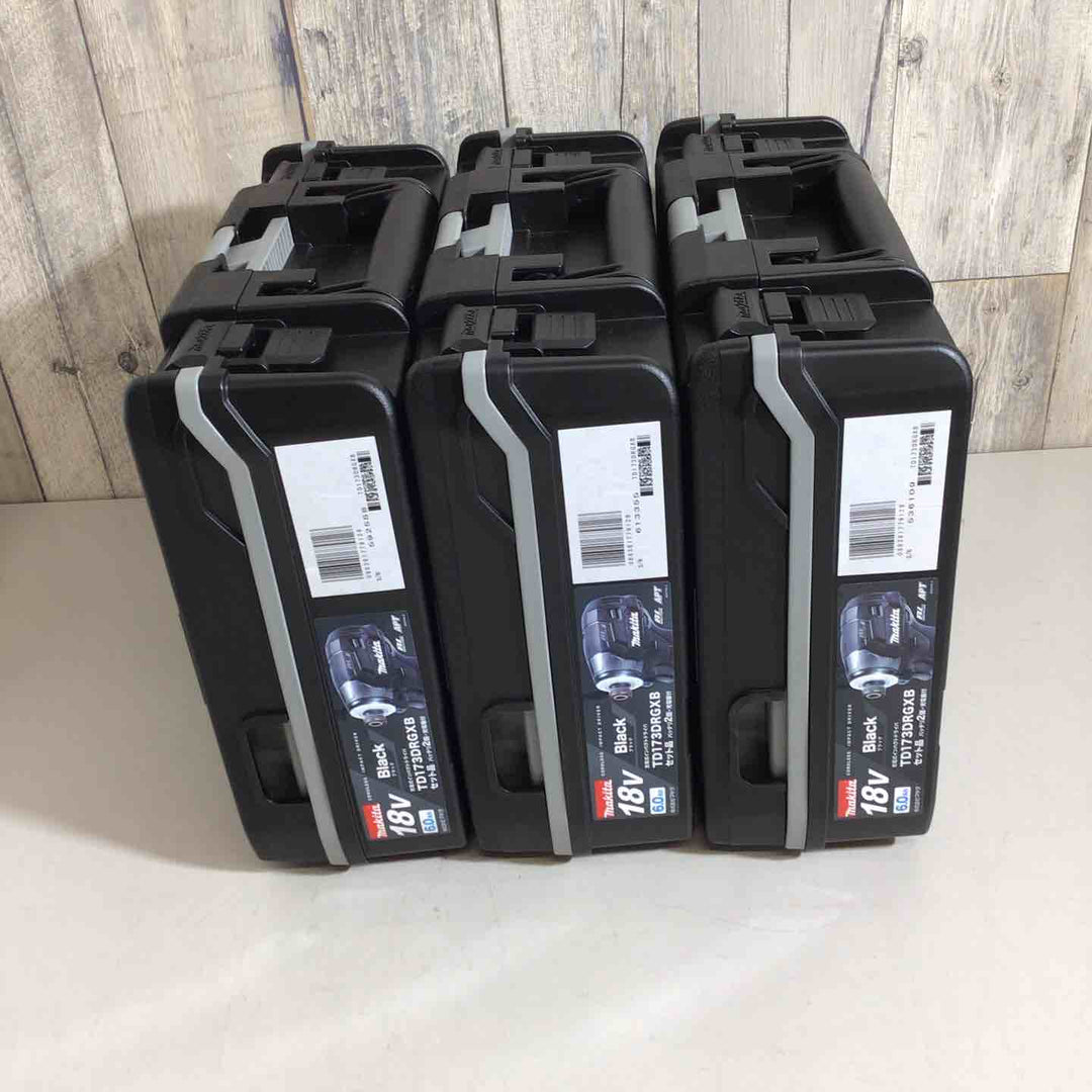 【未使用品】マキタ(makita) コードレスインパクトドライバー TD173DRGXB ブラック 黒 3台セット【戸田店】