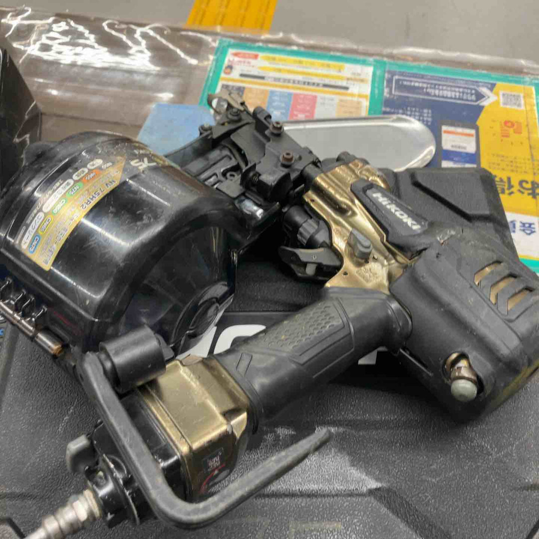 ★ハイコーキ(HIKOKI ※旧:日立工機) 高圧エア釘打ち機 NV75HR2(S)【戸田店】
