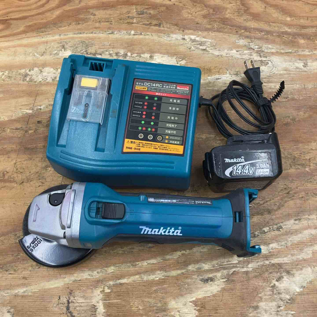 ☆マキタ(makita) 100mmコードレスディスクグラインダー GA400DRF【柏店】