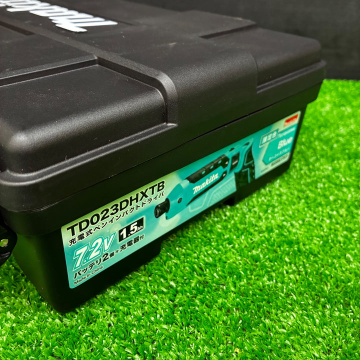 ◇マキタ(makita) 10.8Vコードレスインパクトドライバ TD023DZ 限定色【ターコイズブルー】 本体+ケース【電材館越谷店】