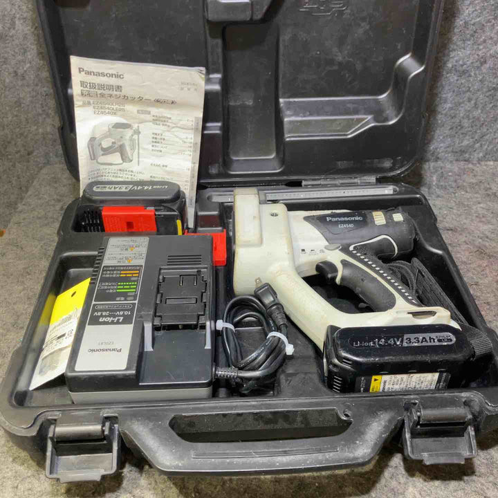 【中古品・替え刃付き】☆パナソニック(Panasonic) コードレス全ネジカッター EZ4540X-B【桶川店】
