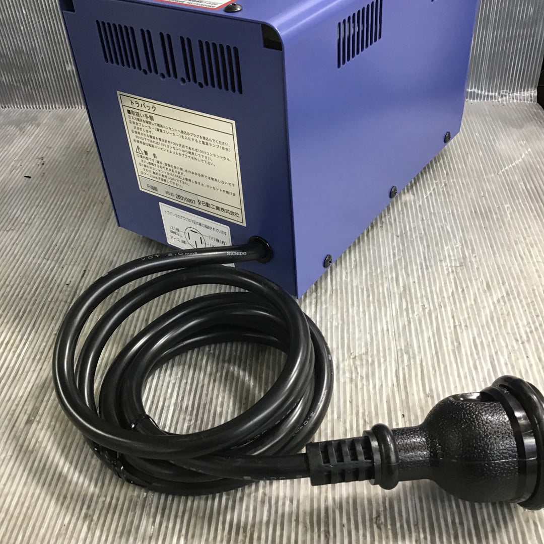 【未使用】日動工業 降圧専用トランス トラパック F-300D/62-3388-03【草加店】