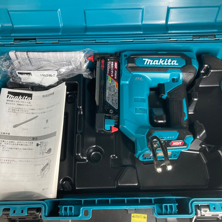 【未使用(店頭展示品)】★マキタ(makita) 40V 35mmコードレスピンネイラ PT001GZK【東大和店】