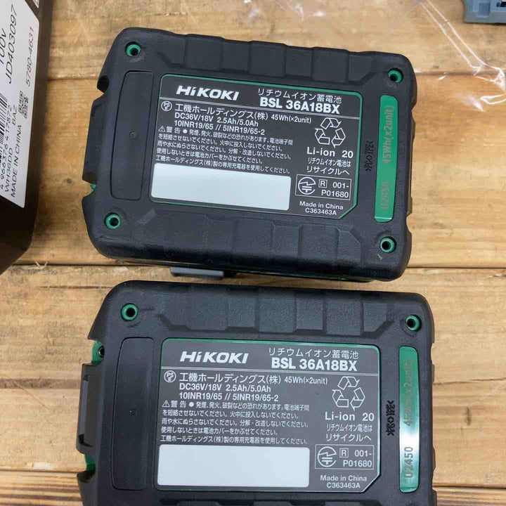 ★ハイコーキ(HIKOKI ※旧:日立工機) コードレスインパクトドライバー WH36DD(2XHSZ)(IG)【東大和店】