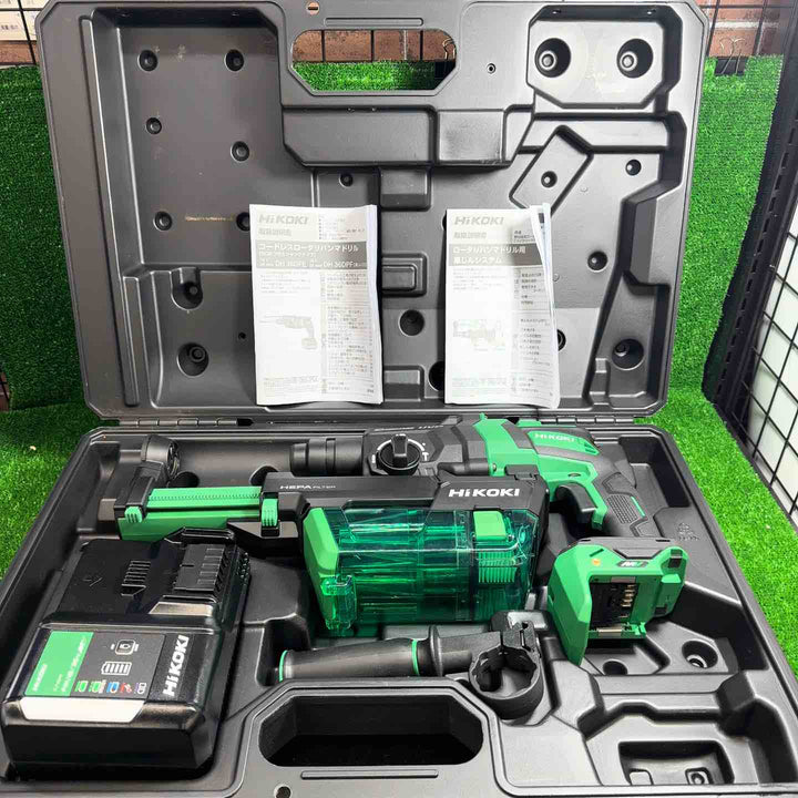 【美品・中古品】★ハイコーキ(HIKOKI ※旧:日立工機) コードレスハンマドリル DH36DPF(2XPZ)【藤沢店】