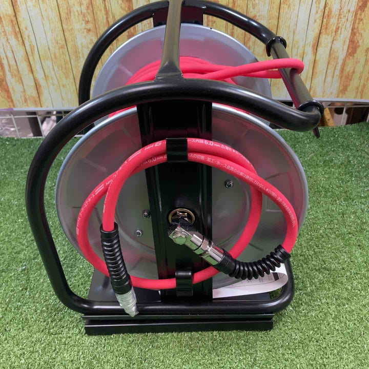 ◇MAX  ホースドラム プレミアムやわすべりほーす 高圧用エアホース HHD-RT5030S2 AH96488【川崎店】