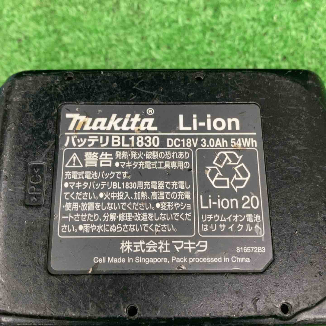マキタ(makita) リチウムイオンバッテリー 18V/3.0Ah BL1830【桶川店】