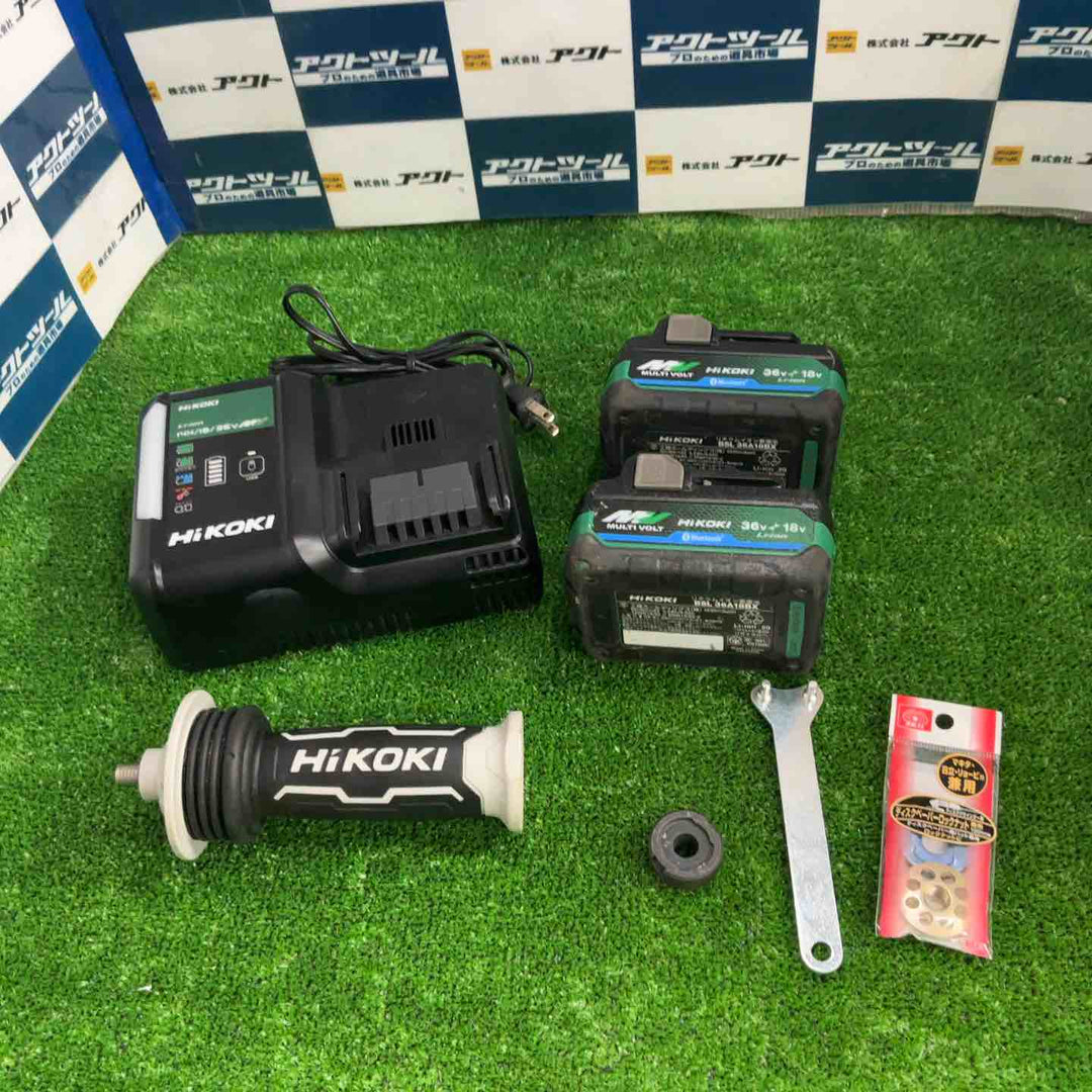 ★ハイコーキ(HIKOKI ※旧:日立工機) 100mmコードレスディスクグラインダ G3610DC(2XPZ)【草加店】