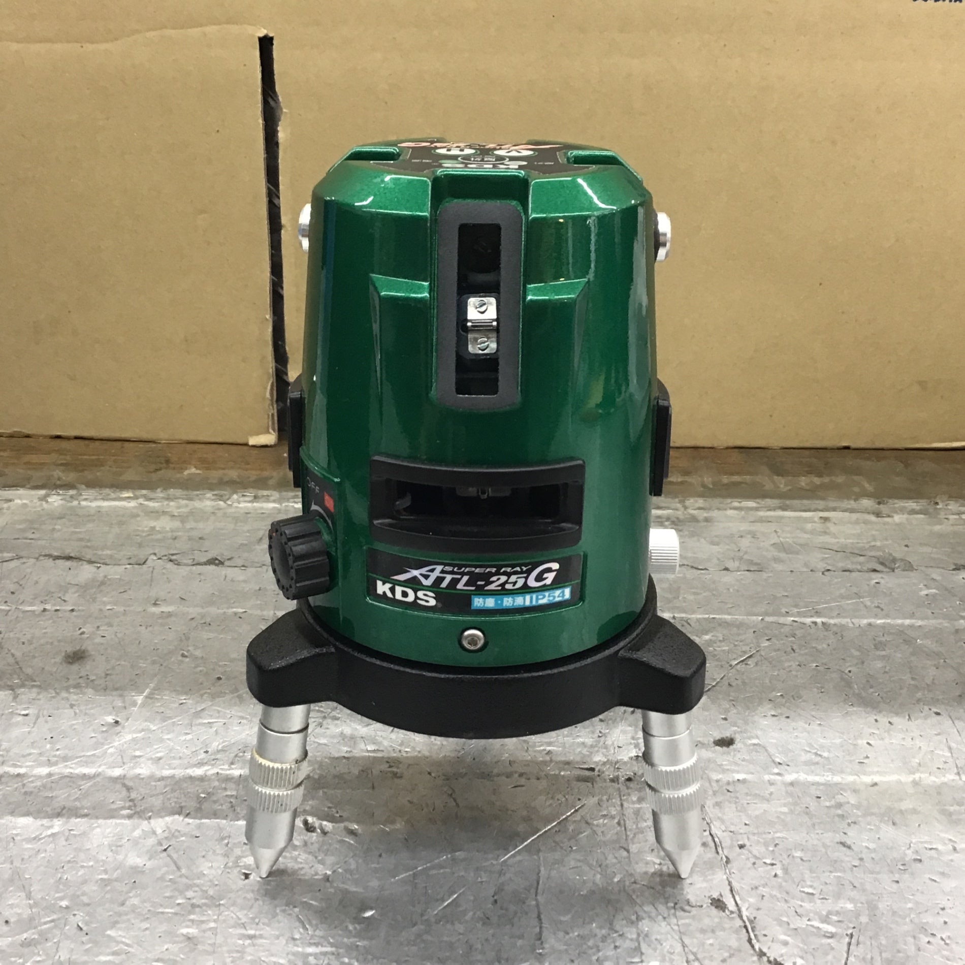 〇ムラテックKDS グリーンレーザー墨出し器 ATL-25G スーパー
