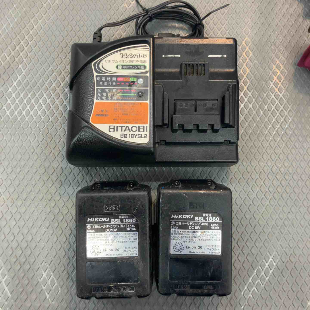 【中古品】ハイコーキ(HIKOKI ※旧:日立工機) コードレスインパクトドライバー WH18DDL2(2LYPK)(SR)【所沢店】