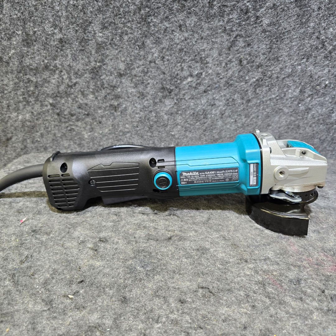 【未使用品】マキタ(Makita) 100ミリディスクグラインダ GA4061 ※外箱シール跡、ヨレ有り※【桶川店】