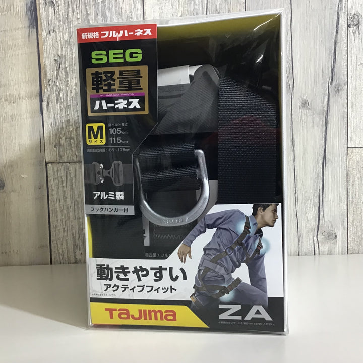 【未使用品】★送料無料★タジマ Tajima ハーネスZA 黒 Mサイズ AZAM-BK【戸田店】