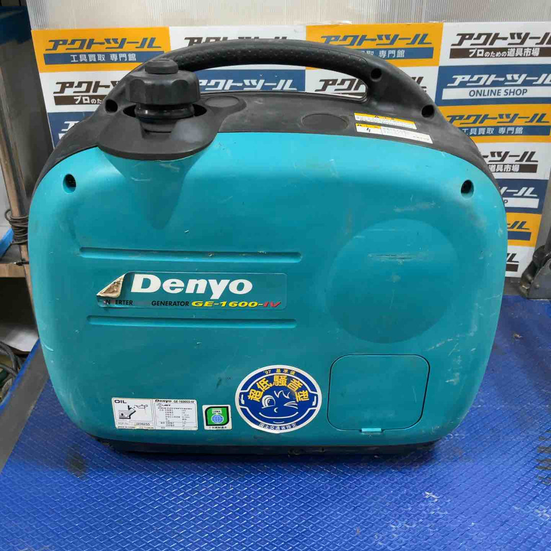 ★デンヨー(Denyo) 発電機 GE-1600SS-IV【草加店】