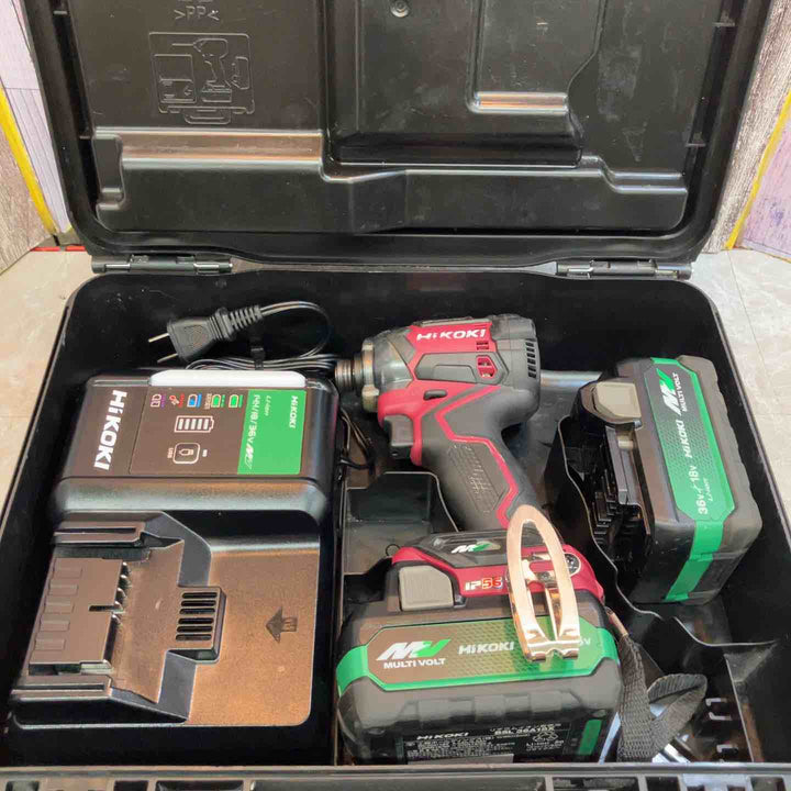 ★ハイコーキ(HIKOKI ※旧:日立工機) コードレスインパクトドライバー WH36DC(2XPSZ)(R)【八潮店】