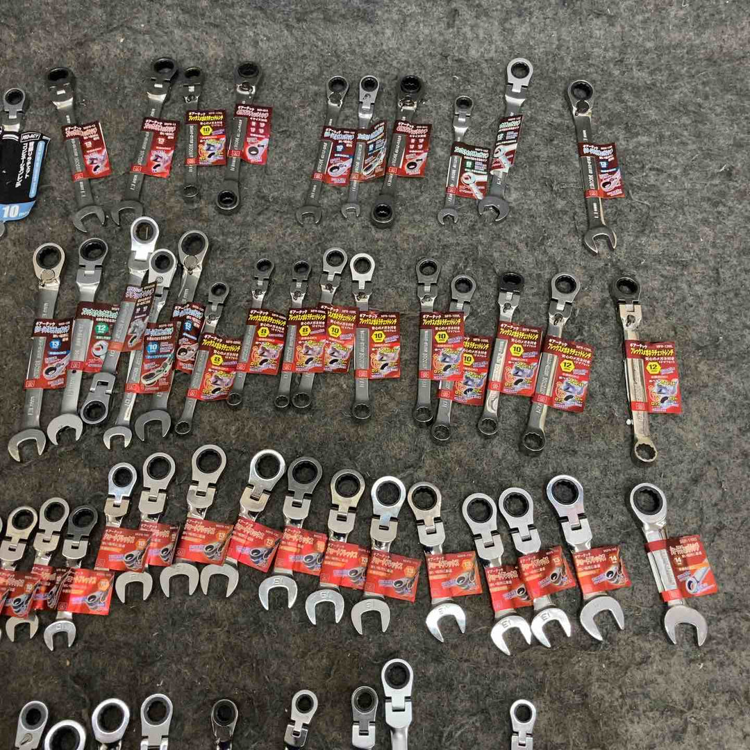 ギアレンチ まとめ サイズ 種類複数 約120点 約10kg 首振り フレックス メガネ コーナン SK11【鴻巣店】
