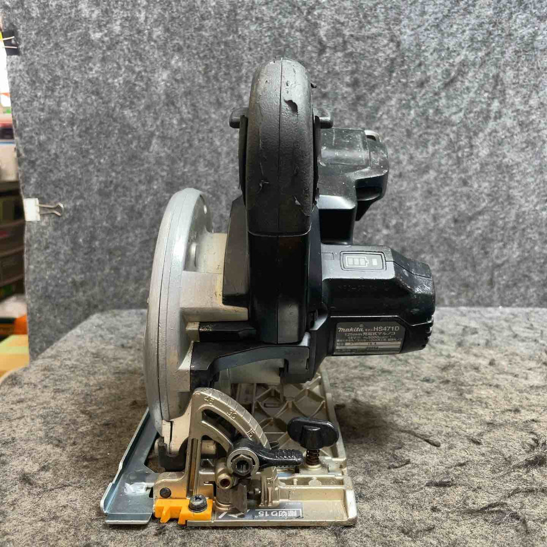 マキタ(makita) コードレス丸のこ HS471DZB 18V6.0Ahバッテリー付【桶川店】