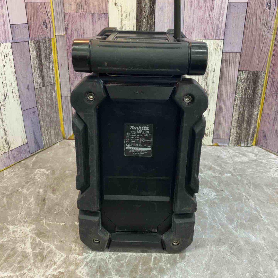 ★マキタ(makita) コードレスラジオ MR108B【八潮店】