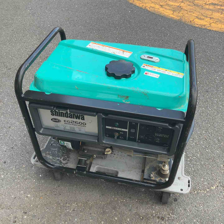 【中古品・店頭受取り限定】 新ダイワ/Shindaiwa エンジン発電機・EG2600 【鴻巣店】