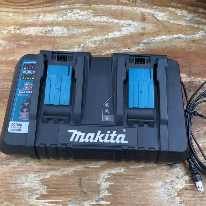 【美品】★マキタ(makita) 2口急速充電器 DC18RD 18V/14.4V対応 2本同時充電【柏店】