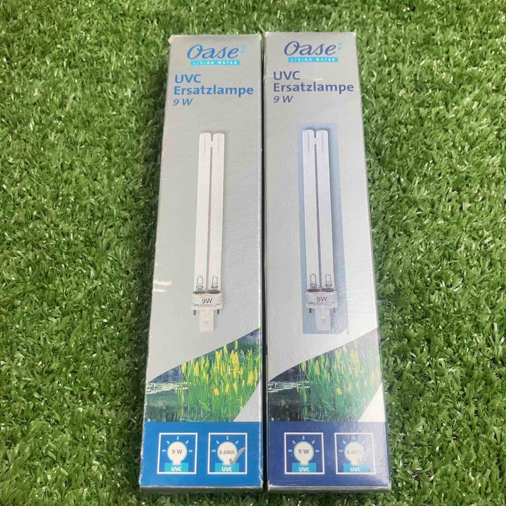 oase フィルトクリアー6000用 交換ランプ9W 2個セット【川崎店】