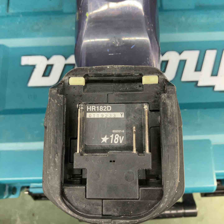★マキタ(makita) コードレスハンマドリル HR182DZKB　集塵システムDX05付属【戸田店】